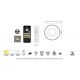 Plafoniere - Plafoniera LED Smart dimabila cu telecomanda COIN 65cm lemn