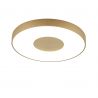 Plafoniera LED Smart dimabila cu telecomanda COIN 65cm aurie