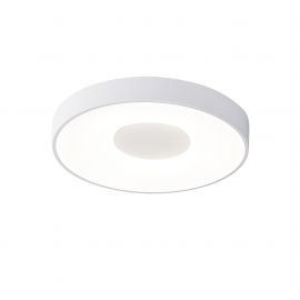 Plafoniere - Plafoniera LED Smart dimabila cu telecomanda COIN 50cm alba