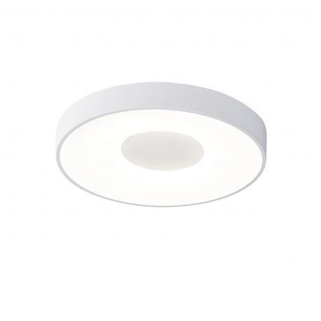 Plafoniere - Plafoniera LED Smart dimabila cu telecomanda COIN 50cm alba