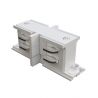 Accesoriu, Conector liniar alb pentru sina trifazata Trinity