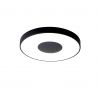 Plafoniera LED Smart dimabila cu telecomanda COIN 50cm neagra