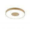 Plafoniera LED Smart dimabila cu telecomanda COIN 50cm aurie