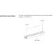 Accesorii iluminat - Accesoriu, Kit negru pentru suspendarea sinelor trifazate Trinity