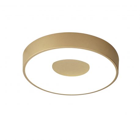 Plafoniere - Plafoniera LED Smart dimabila cu telecomanda COIN 38cm aurie