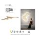 Plafoniere - Plafoniera LED design modern COLLAGE 40W neagra