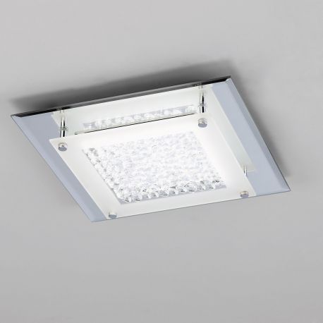 Plafoniere - Plafoniera LED design elegant CRYSTAL LED 28x28cm