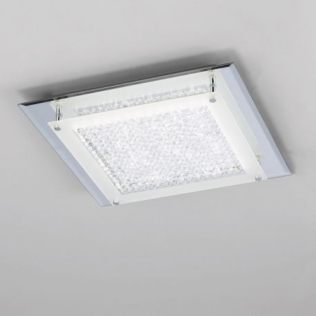Plafoniere - Plafoniera LED design elegant CRYSTAL LED 42x42cm
