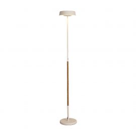 Lampadare - Lampadar LED design modern NOA II alb/lemn