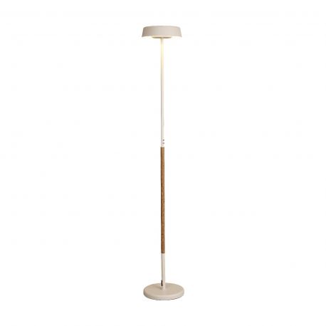 Lampadare - Lampadar LED design modern NOA II alb/lemn