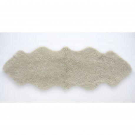 Blanuri naturale - Blana de oaie Short Wool Curly Double 180x60cm