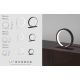 Veioze - Lampa de masa LED design modern minimalist KITESURF small neagra