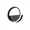 Aplica LED design modern minimalist KITESURF small neagra