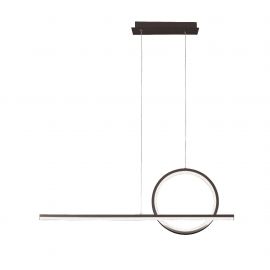 Pendule, Lustre suspendate - Lustra LED design modern minimalist KITESURF 30W neagra
