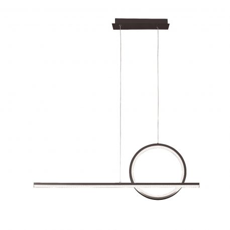 Pendule, Lustre suspendate - Lustra LED design modern minimalist KITESURF 30W neagra