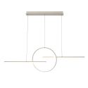 Lustra LED design modern minimalist KITESURF 50W alba