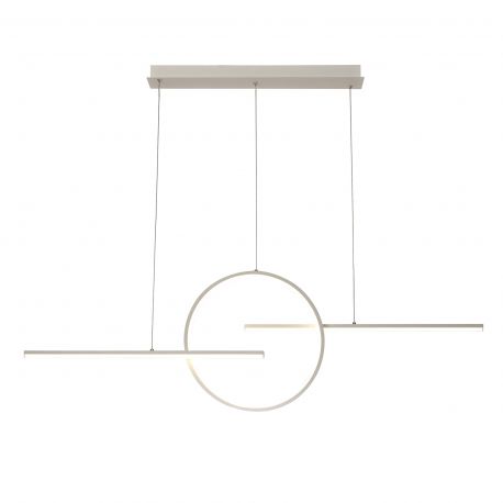Pendule, Lustre suspendate - Lustra LED design modern minimalist KITESURF 50W alba