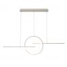 Lustra LED design modern minimalist KITESURF 50W alba