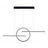 Lustra LED design modern minimalist KITESURF 50W neagra
