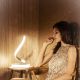 Veioze - Veioza LED design modern minimalist NUR maro oxid