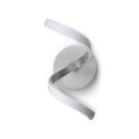 Aplica LED dimabila design modern minimalist NUR argintie crom