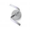 Aplica LED dimabila design modern minimalist NUR argintie crom