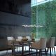 Pendule, Lustre suspendate - Lustra LED suspendata design modern Sahara argintie crom