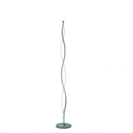 Lampadare - Lampadar LED design modern Sahara 20W argintiu crom