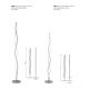 Lampadare - Lampadar LED design modern Sahara 20W argintiu crom