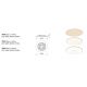 Plafoniere - Plafoniera LED design minimalist SLIM 24W 3000k