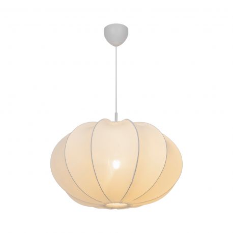 Pendule, Lustre suspendate - Lustra design elegant cu abajur textil Aeron 60