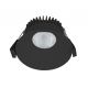 Iluminat pentru baie - Spot LED dimabil incastrabil pentru baie IP44 Albric Black