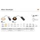Iluminat pentru baie - Spot LED dimabil incastrabil pentru baie IP44 Albric Black