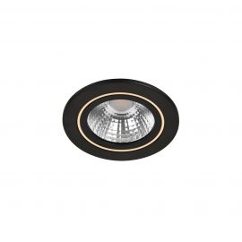 Iluminat pentru baie - Spot LED incastrabil pentru baie IP44 Alec Black 3000K, 3-Step MOODMAKER