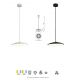 Pendule, Lustre suspendate - Pendul LED design minimalist SLIM 16W 4000k