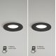 Iluminat pentru baie - Spot LED incastrabil pentru baie IP65 Tiaki negru 2700K / 4000K MOODMAKER