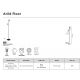 Lampadare - Lampadar, Lampa de podea design industrial Arild