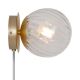 Aplice, corpuri de iluminat pentru pereti - Aplica de perete design Art Deco Chisell 25 Brass