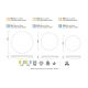 Plafoniere - Plafoniera LED design minimalist ZERO II 24W 3000K