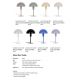 Veioze - Veioza, lampa de masa design minimalist scandinav Ellen Mini Purple