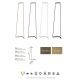 Lampadare - Lampadar/Lampa de podea LED design modern MINIMAL 20W gold