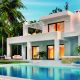 Aplice - Aplica de perete exterior IP65 UTAH alba