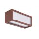Aplica de perete exterior IP65 UTAH corten