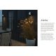 Aplice - Aplica pentru perete exterior cu protectie IP44 Aleria Galvanized