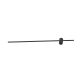 Aplica LED design liniar minimalist TOBAGO 9W neagra