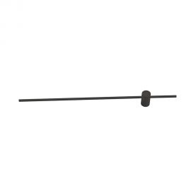Aplice, corpuri de iluminat pentru pereti - Aplica LED design liniar minimalist TOBAGO 9W neagra