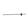 Aplica LED design liniar minimalist TOBAGO 9W neagra