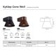 Aplice - Aplica pentru perete exterior cu protectie IP54 Kyklop Cone Black