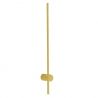 Aplica LED design liniar minimalist TOBAGO 12W aurie