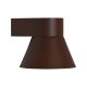 Aplice - Aplica pentru perete exterior cu protectie IP54 Kyklop Cone Rusty